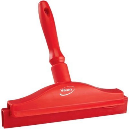 REMCO Vikan 10in Double Blade Ultra Hygiene Squeegee, Red 77114